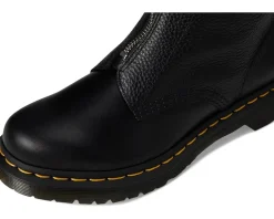 1460 Pascal Front Zip Leather Boots