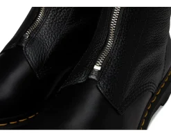 1460 Pascal Front Zip Leather Boots