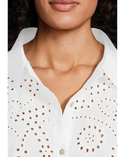 3/4 Sleeve Easy Lace Shirt