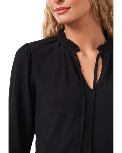 3/4 Sleeve Knit Top w/ Bow