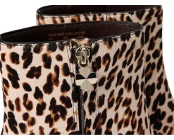 Adele Downtown Leopard Haircalf Bootie
