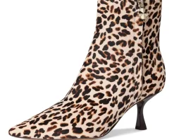 Adele Downtown Leopard Haircalf Bootie