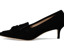 Adrienne Suede Kiltie Pumps