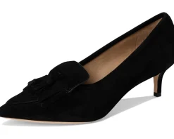 Adrienne Suede Kiltie Pumps