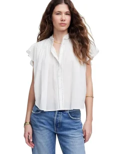 Alana Top In Cotton Viscose Voile