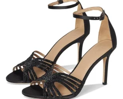 Allie Embellished Multistrap Sandals