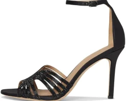 Allie Embellished Multistrap Sandals