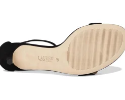 Allie Mid-Heel Suede Sandals