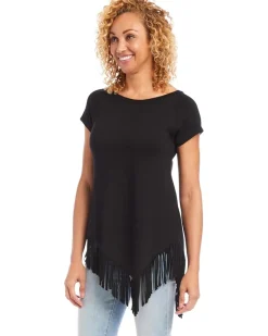 Angled Fringe Top