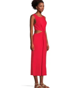 Around The World Front Twist Dress