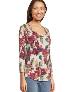 Ashby Isles Jeweled Blooms Tee