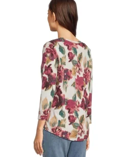 Ashby Isles Jeweled Blooms Tee