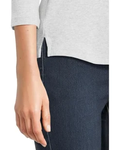 Ashby Isles Rib 3/4 Sleeve Scoop