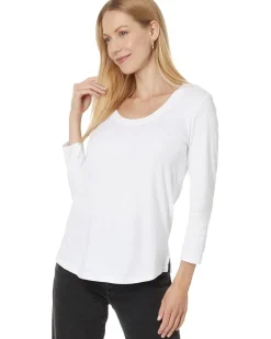 Ashby Isles Rib 3/4 Sleeve Scoop