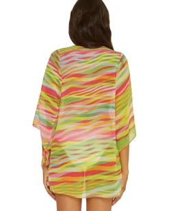 Awaken Sheer Woven Tunic Cover-Up