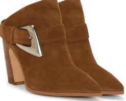 Baily High Heel Buckle Mule