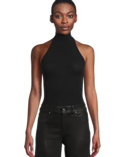 Ballet Turtle Neck Halter Bodysuit
