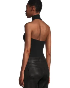 Ballet Turtle Neck Halter Bodysuit