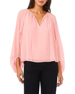 Ballon Sleeve Blouse