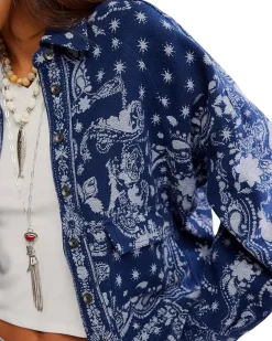 Bandana Jacquard Shirt