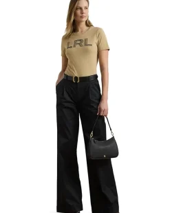 Beaded-logo Cotton Jersey Tee