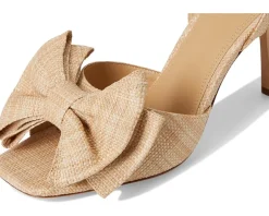 Beau Raffia Heeled Sandals