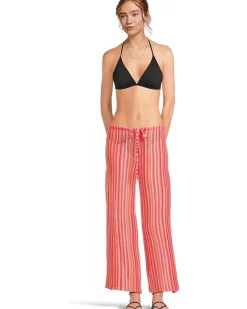 Becca's Seaside Crochet Split Leg Pant