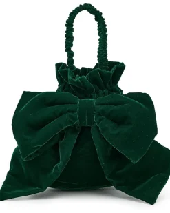 Belle Velvet Bow Bag