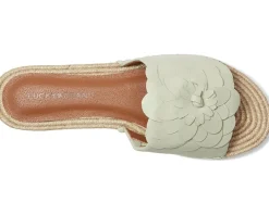 Biricha Floral Flat Sandals