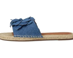 Biricha Floral Flat Sandals