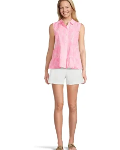 Breah Sleeveless Button D