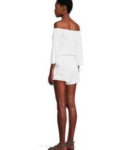 Breezy Basics Off The Shoulder Romper
