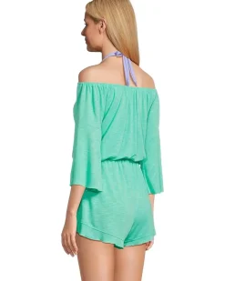 Breezy Basics Off The Shoulder Romper