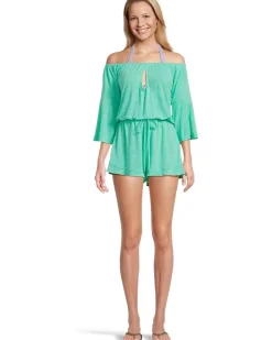 Breezy Basics Off The Shoulder Romper
