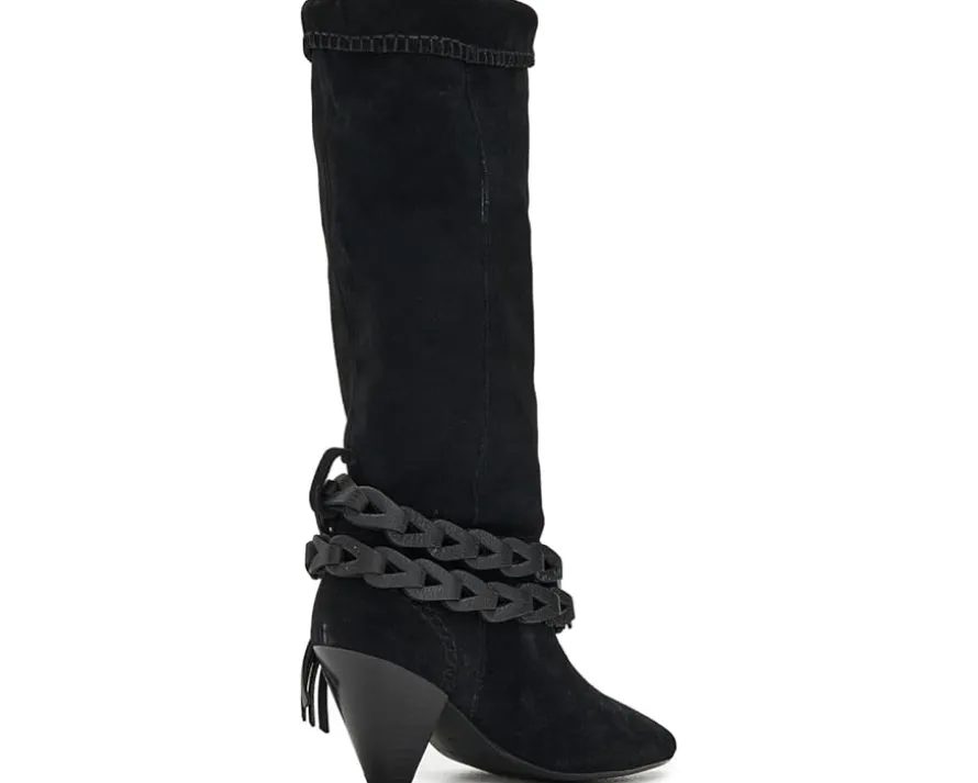 Bridget Belt Slouch Boots