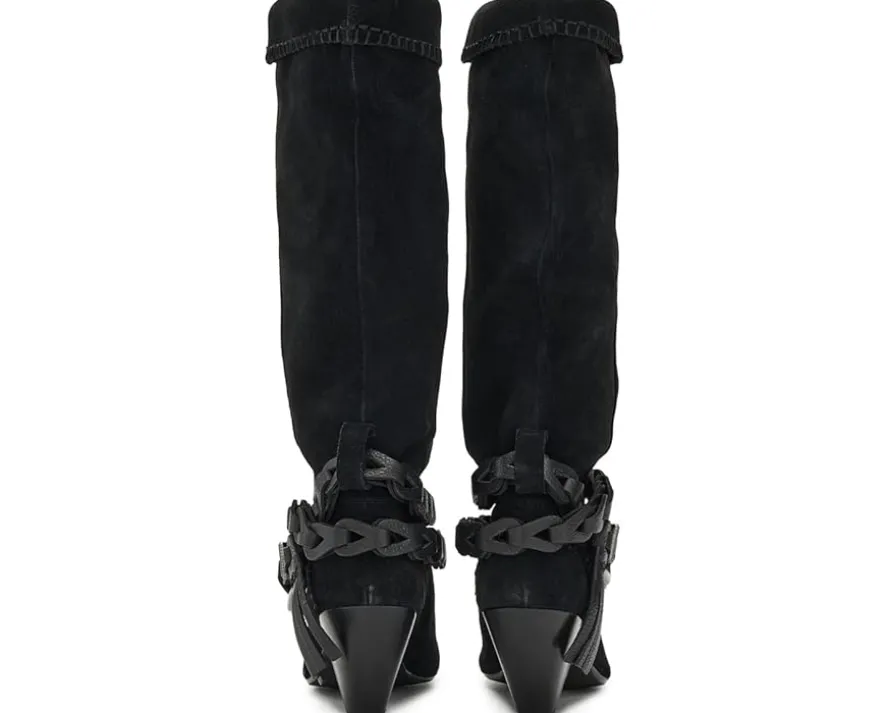 Bridget Belt Slouch Boots