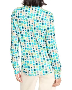 Bright Spot Cotton Crinkle Shirt