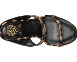 Brisa Toe Loop High Heel Mule Sandals