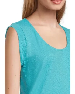 Cap Sleeve Scoop Neck Tee