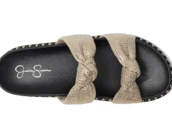 Caralyna Studded Knot Sandals