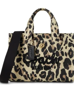 Cargo Tote 26 with Leopard Print