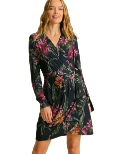 Carmela Orchid Isle Wrap Dress