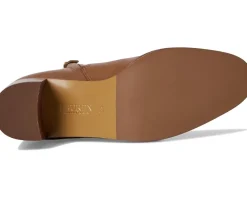 Cassie Burnished Leather Bootie