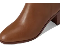 Cassie Burnished Leather Bootie