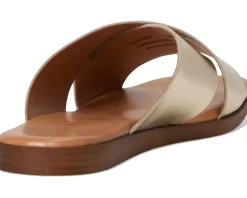 Chai Metallic Leather Sandal