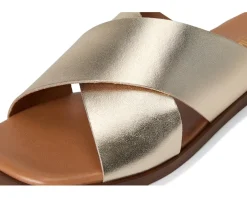 Chai Metallic Leather Sandal