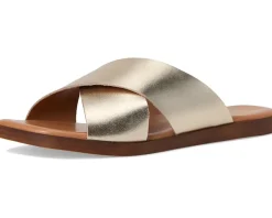 Chai Metallic Leather Sandal