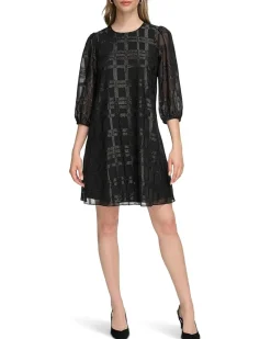 Chiffon A-Line with Lurex