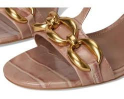 Chirie Chain Link Block Heel Sandals