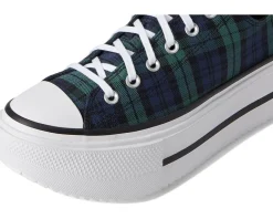 Chuck Taylor All Star Lift Double Stack Platform Plaid